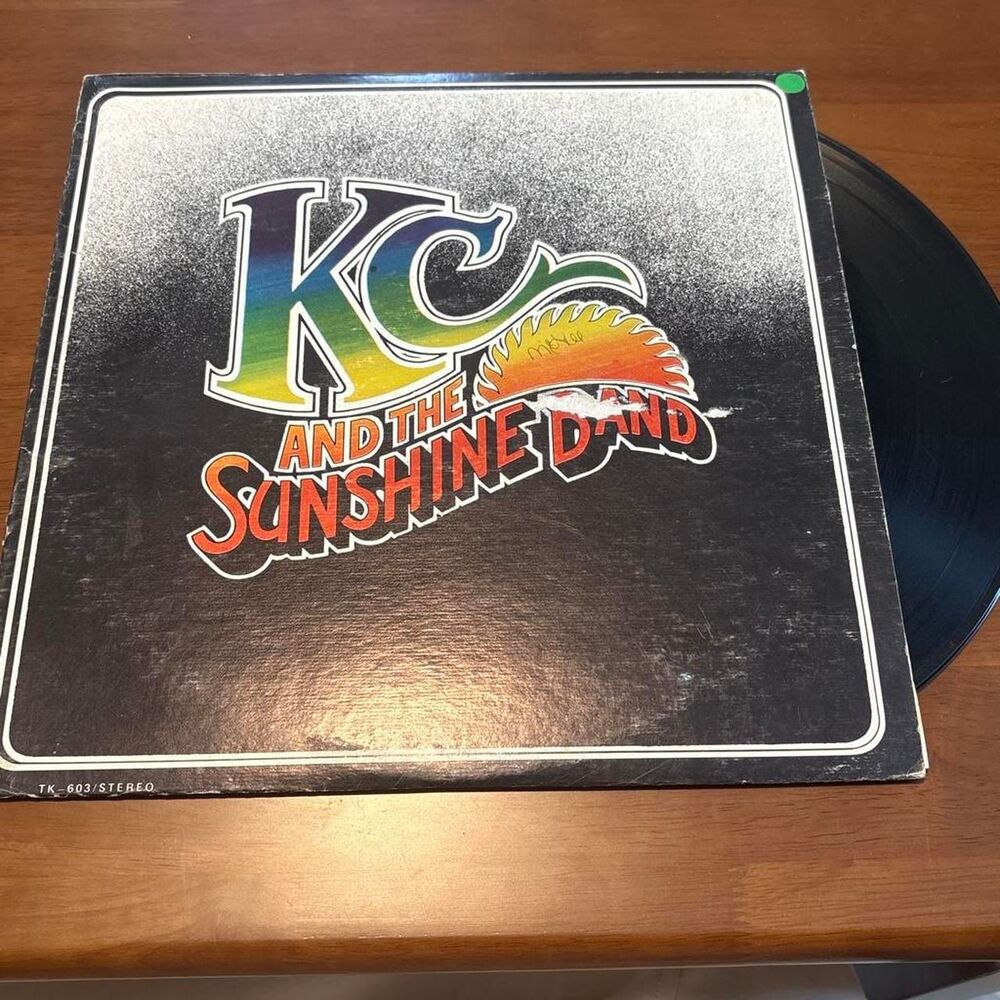 KC and the Sunshine Band vinyl record - disco hits!